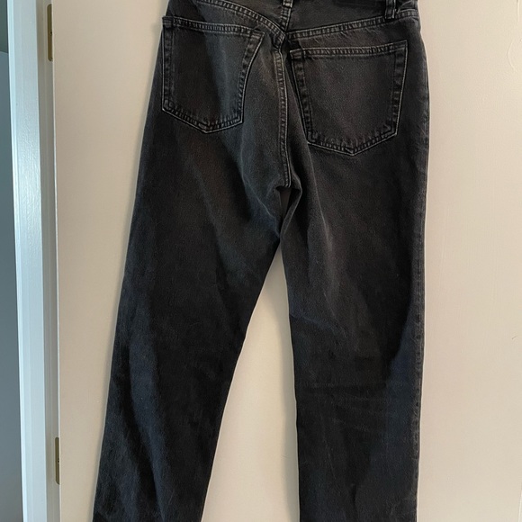 Re/Done High Waist Stovepipe Jeans - Picture 4 of 7